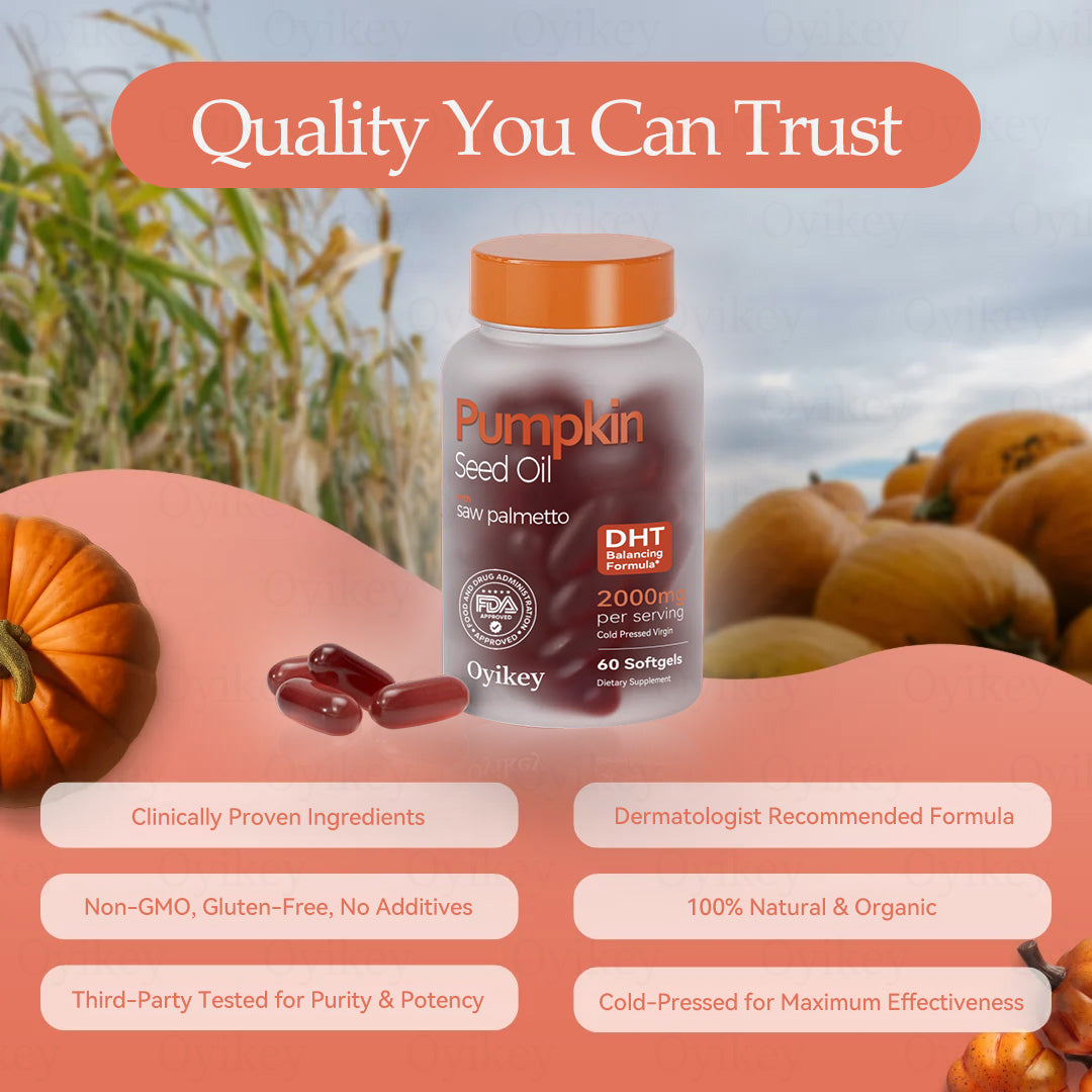 𝑶𝒚𝒊𝑘𝑒𝑦® 𝑃𝑢𝑚𝑝𝑘𝑖𝑛 𝑆𝑒𝑒𝑑 𝑂𝑖𝑙 𝑆𝑜𝑓𝑡𝑔𝑒𝑙𝑠（𝐴𝑑𝑑𝑟𝑒𝑠𝑠 𝑡ℎ𝑒 ℎ𝑎𝑖𝑟 𝑝𝑟𝑜𝑏𝑙𝑒𝑚 𝑎𝑡 𝑖𝑡𝑠 𝑟𝑜𝑜𝑡 𝑐𝑎𝑢𝑠𝑒）