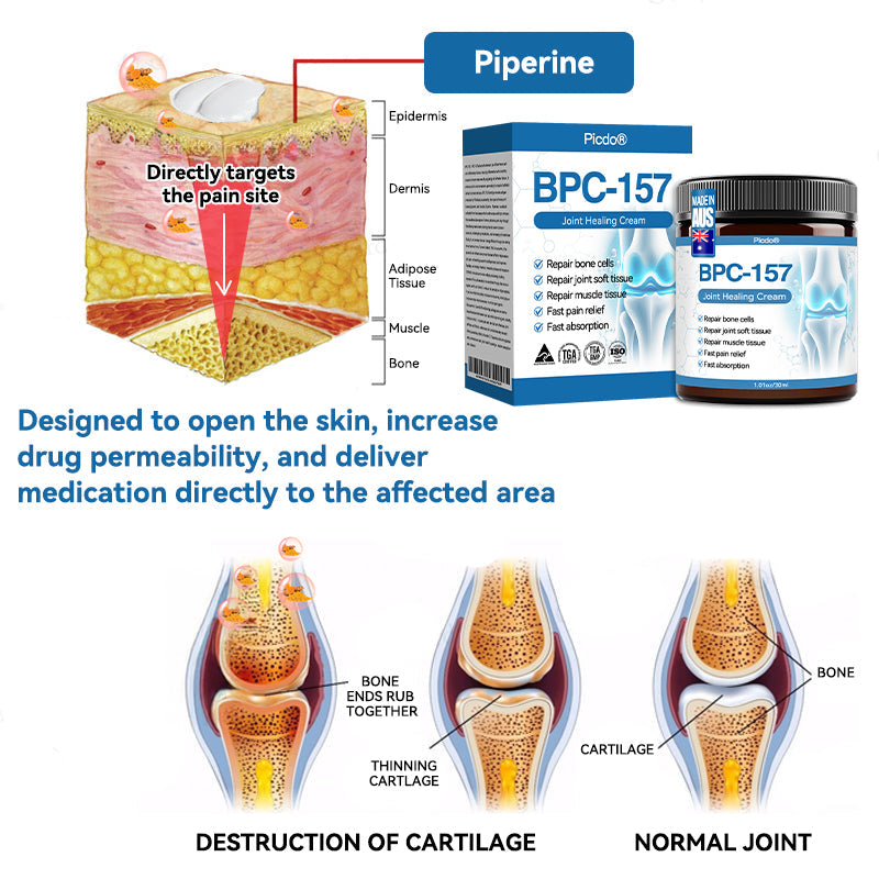 𝖯𝗂𝖼𝗱𝗼® BPC-157 Joint Healing Cream🦴Treats Arthritis, Neuropathy, Rheumatism, Sports Injuries & More🦵